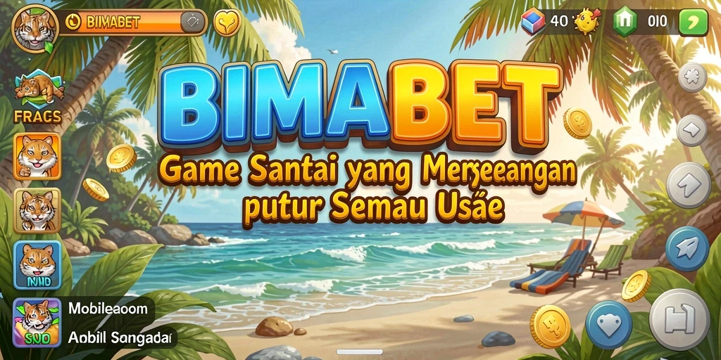 Tangkapan layar utama menunjukkan gameplay seru dan menghibur dari BIMABET.