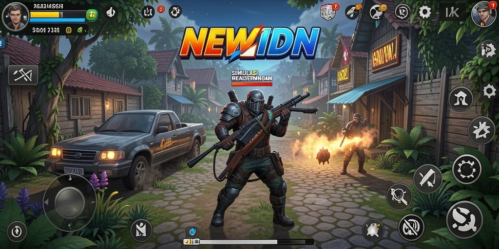 Gameplay <strong>NEWIDN</strong> yang interaktif dan menyenangkan di dunia simulasi.
