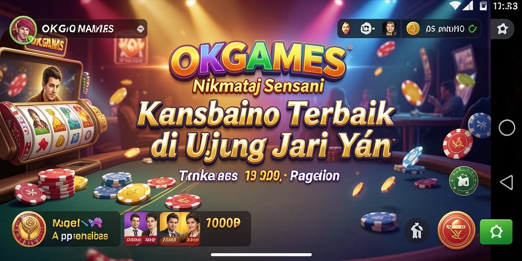 Screenshot menggambarkan gameplay mendebarkan yang ditawarkan oleh OKGAMES.